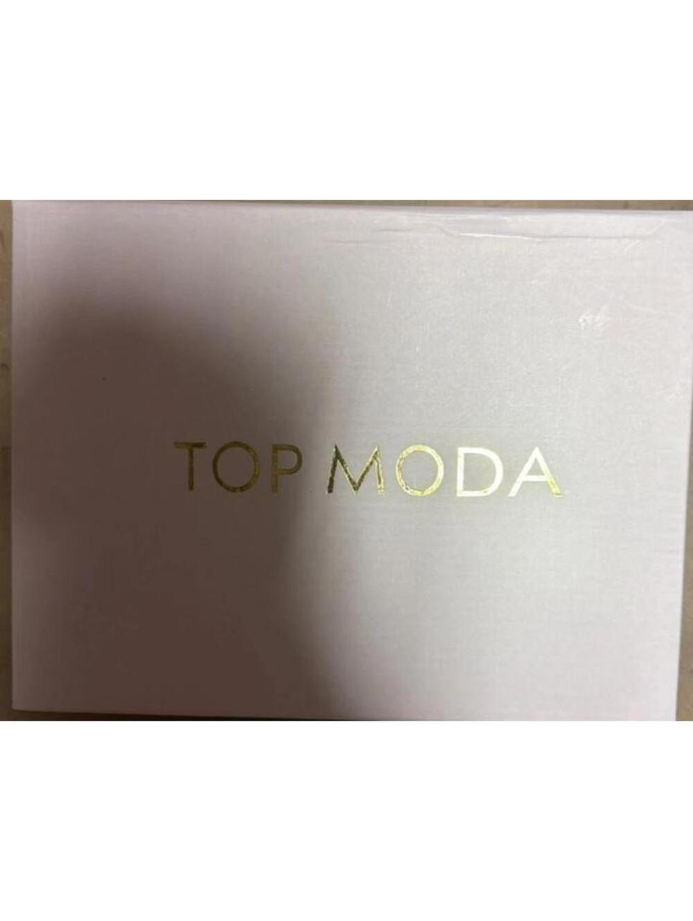 TOP MODA Womens Black Strappy Faux Leather Sandals Size 8 New in Box